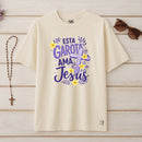 Camiseta Oversized Esta Garota Ama Jesus