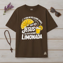 Camiseta Oversized A Vida Me Deu Alguns Limões