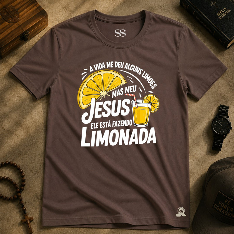 Camiseta A Vida Me Deu Alguns Limões