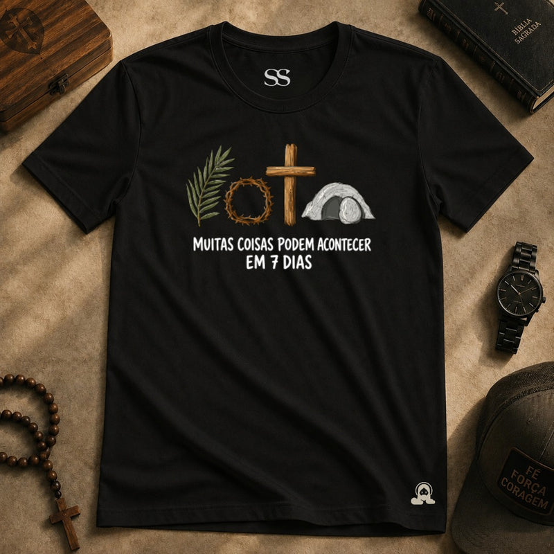 Camiseta Muitas Coisas Podem Acontecer
