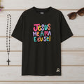 Camiseta Oversized Jesus Me Ama e Eu Sei