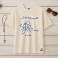 Camiseta Oversized O plano, A vida