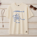 Camiseta Oversized O plano, A vida