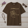 Camiseta Oversized O plano, A vida