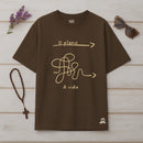 Camiseta Oversized O plano, A vida