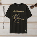 Camiseta Oversized O plano, A vida