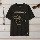 Camiseta Oversized O plano, A vida