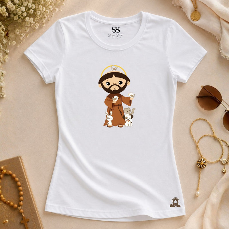 Baby Look São Francisco Desenho