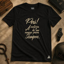 Camiseta A Certeza de um Amigo