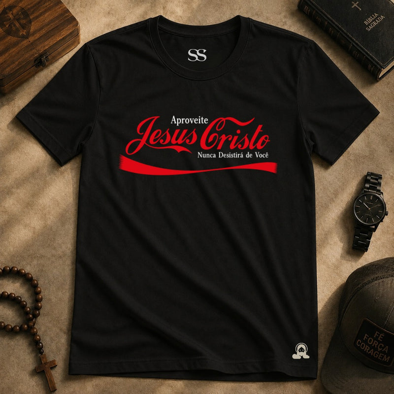 Camiseta Nunca Desistirá de Você